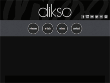 Tablet Screenshot of dikso.com
